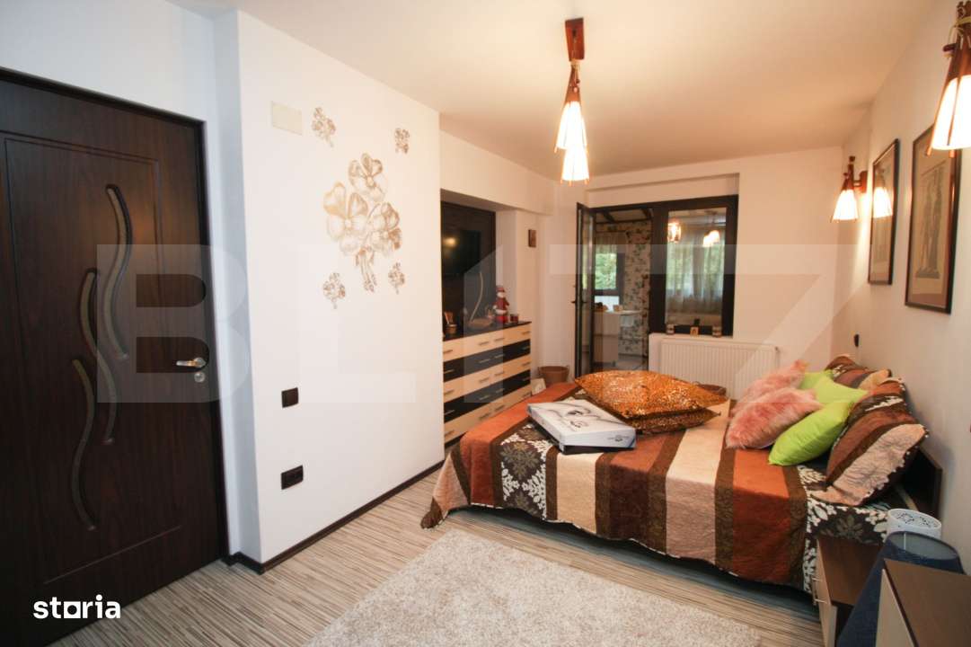 Apartament Ultracentral in Predeal – 2 Camere, vedere la padure, gat - Imagine principală: 3/9