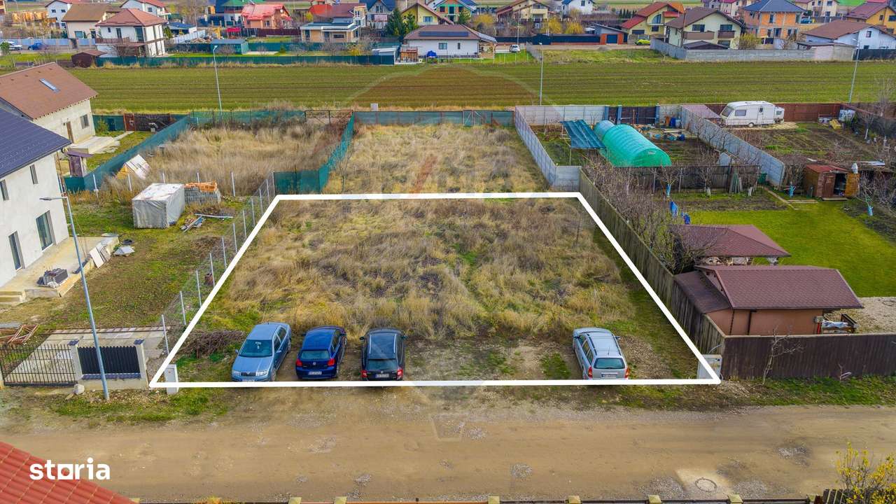 Comision 0%Teren 621mp Harman / Strada Dimitrie Cantemir - Imagine principală: 5/9