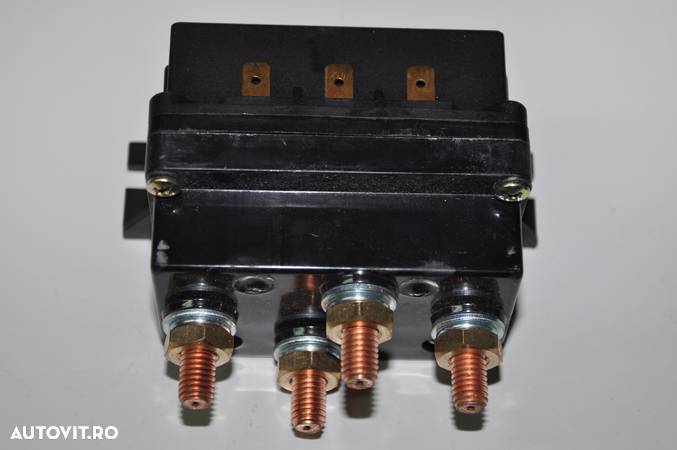 solenoid, releu, bobina dublu sens troliu 500A la 24V - 2