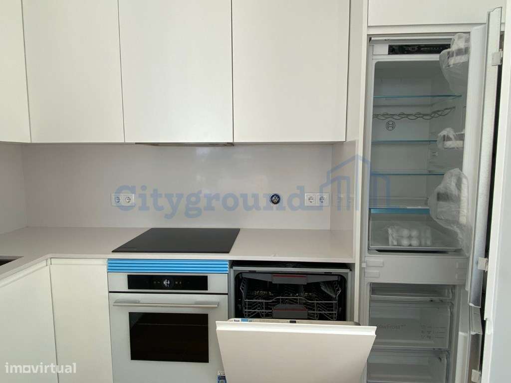 Apartamento T1 com terraço, em condomínio de luxo em frente à praia - Grande imagem: 5/24