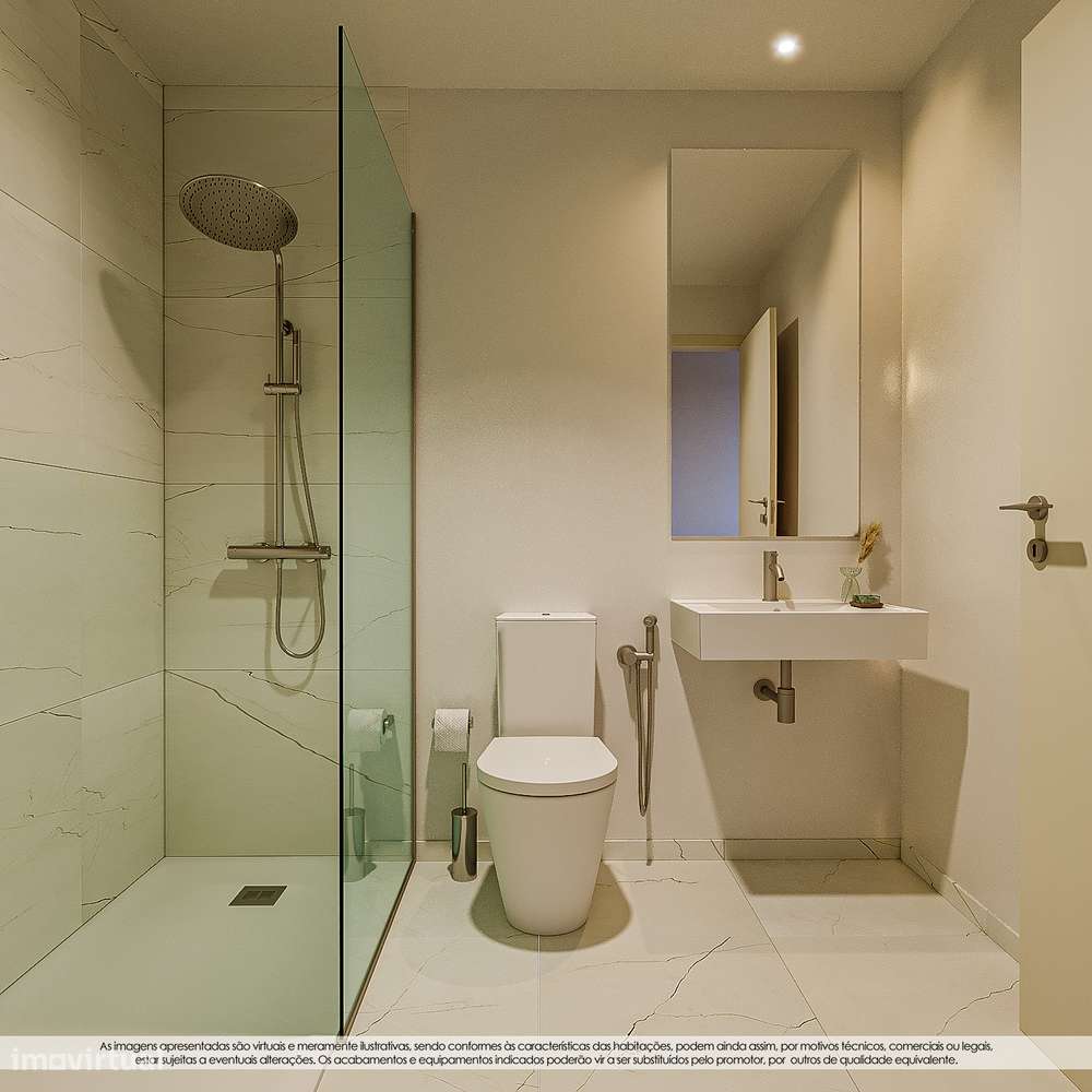 Apartamento T1 novo c/luar garagem no Porto (Antas) - Grande imagem: 4/28