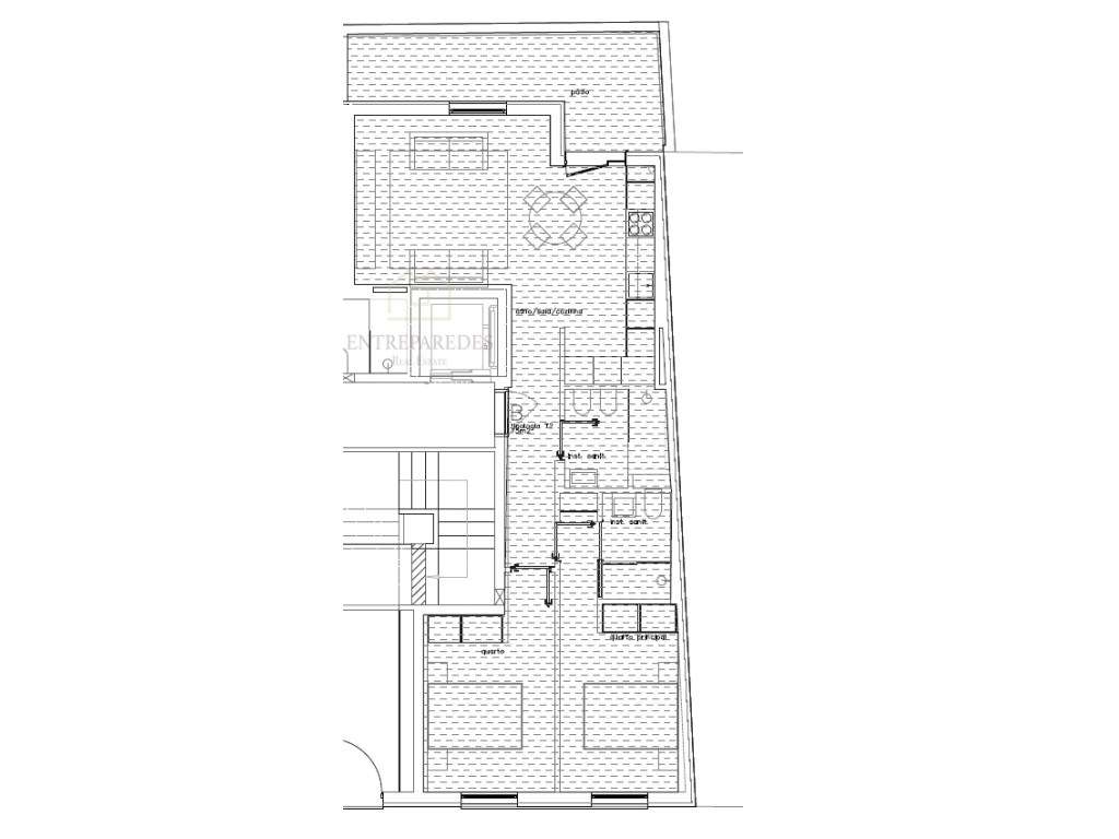 Apartamento T2 Novo com Terraço - Metro do Marquês - Empreendimento... - Grande imagem: 4/4