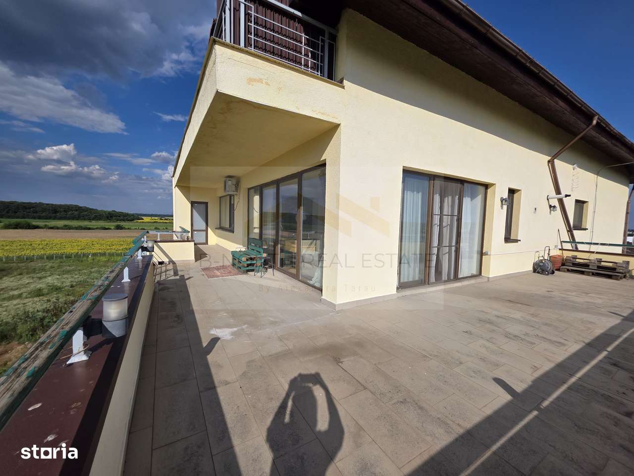 Penthouse 148mp  cu terase75 mp și șemineu | Corbeanca-11