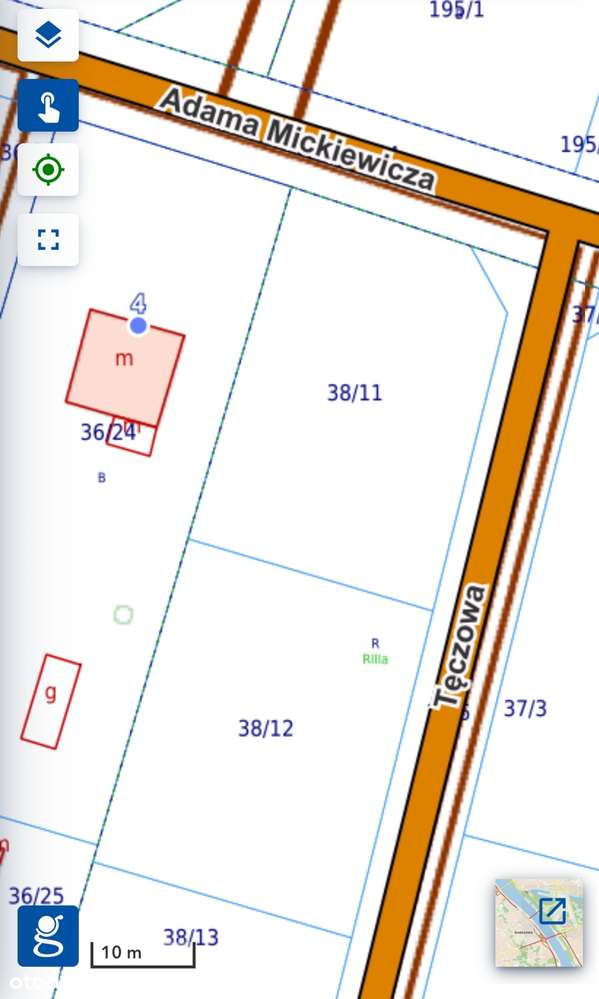 Wilczków, gm. Żórawina , działki budowlane 800 m2 - Pełny obrazek: 4/5