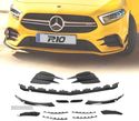 SPOILER LIP FRONTAL PARA MERCEDES W177 LOOK AMG A45 19 + GRELHAS - 1