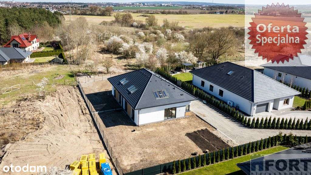 Wyjątkowy bliźniak z dużą działką. Mierzyn !!!-1