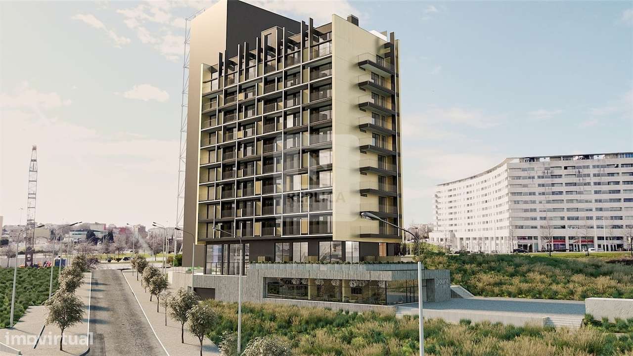 T0 Varanda e Garagem Gaia | Apartamento Arrábida Shopping D'Ouro Tower - Grande imagem: 4/16