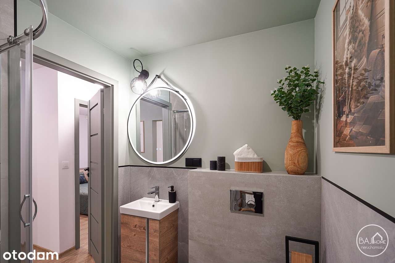 REZERWACJA !!! 2 pokoje, po generalnym remoncie, Stare Gliwice, balkon-14