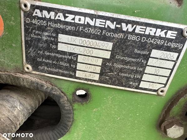 Amazone opryskiwacz amazone ux 4200 - 7