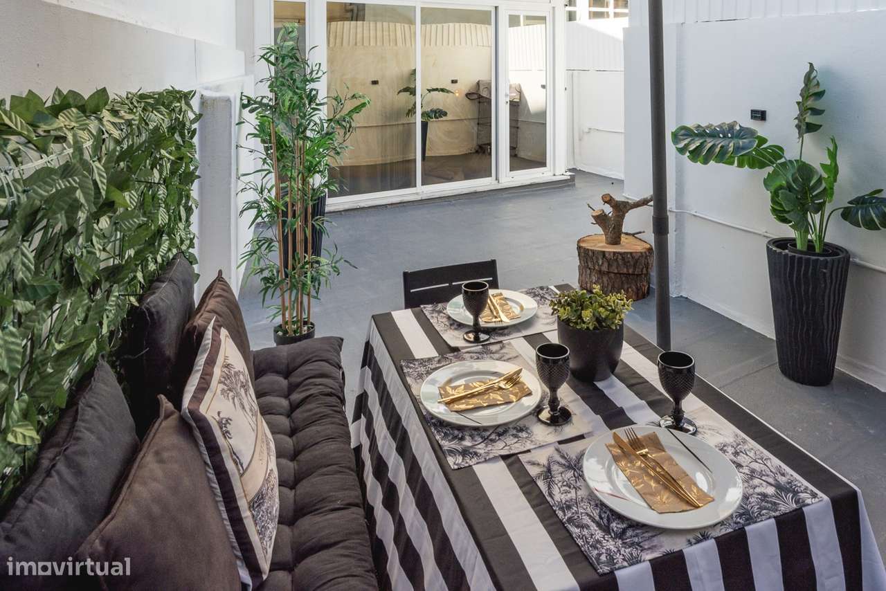 Apartamento T1 com terraço em Alvalade - Grande imagem: 3/41