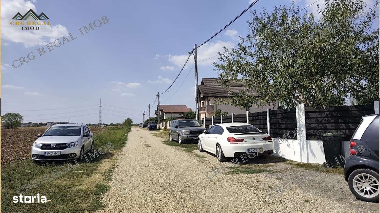 Teren 339mp Curent Electric  Strada Calugareni in Comuna Berceni - Imagine principală: 2/2