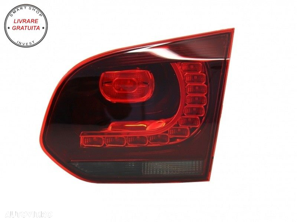 Faruri LED VW Golf 6 VI (2008-2013) Golf 7 3D Design Red Strip GTI LED Dinamic cu - livrare gratuita - 13