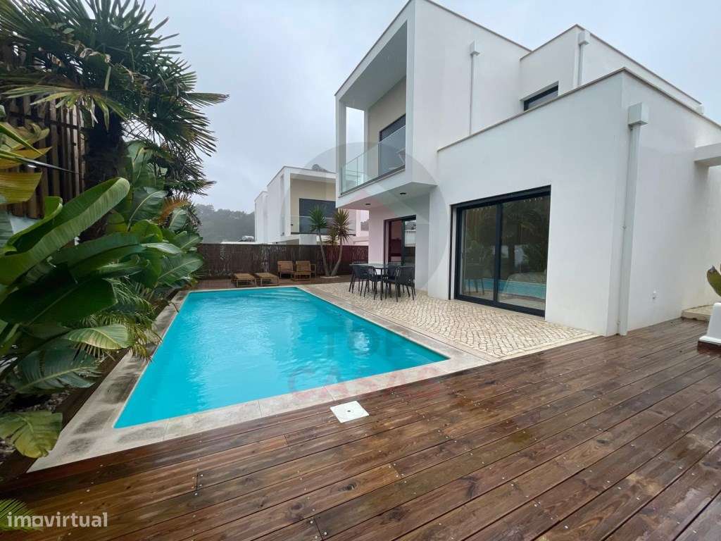 Moradia de arquitectura moderna com piscina privada-41