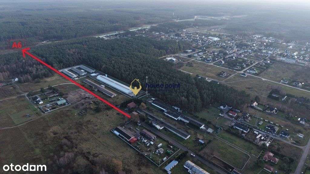 Hala 532 m²+ biuro 114m2 |Działka 2500 m² Rurzyca-1