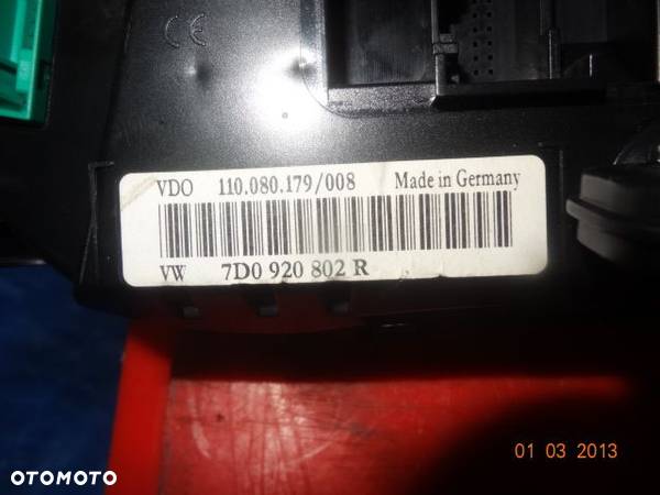 Licznik VW T4 2.5 TDi 7D0 920 802R /802Q/803B - 2