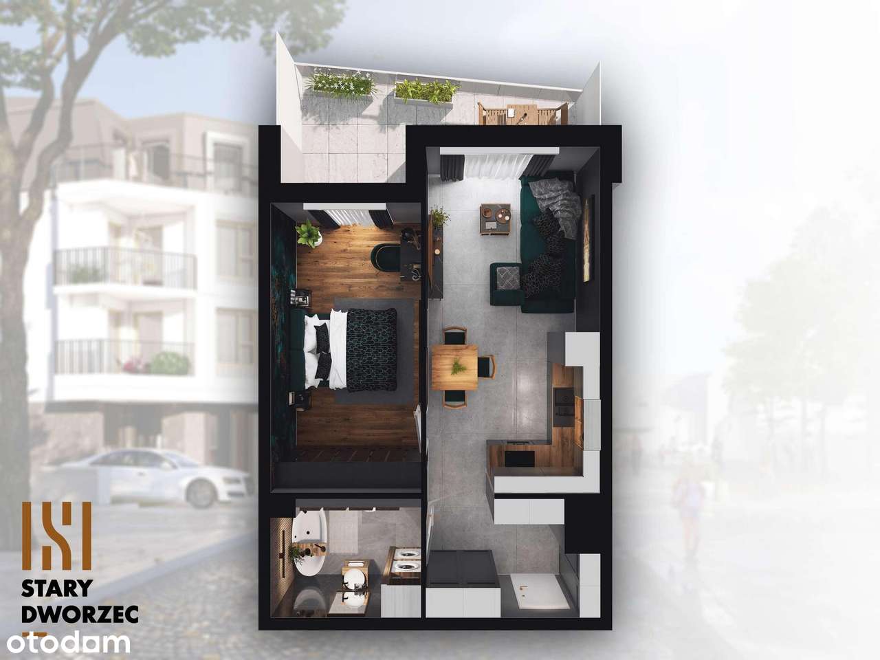 Stary Dworzec - M 80B - Pełny obrazek: 2/9