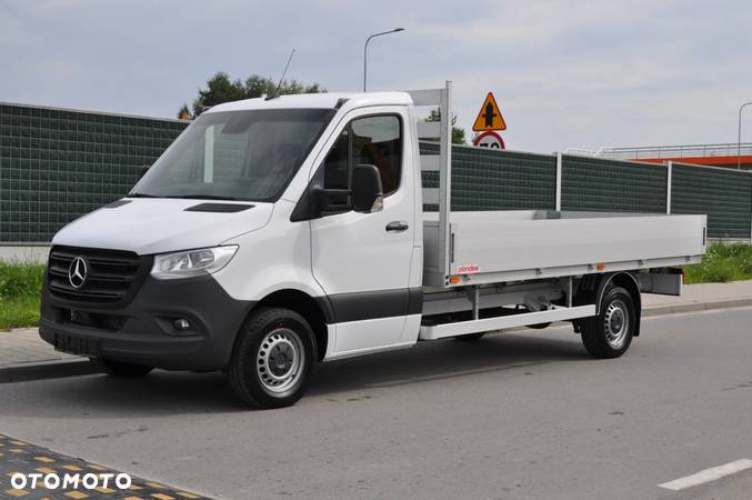 Mercedes-Benz SPRINTER 317 CDI 170KM FABRYCZNIE NOWY NA GWARANCJI PRODUCENTA DOSTĘPNY OD RĘKI ZABUDOWA PLANDEX SKRZYNIA 420 CM - 1