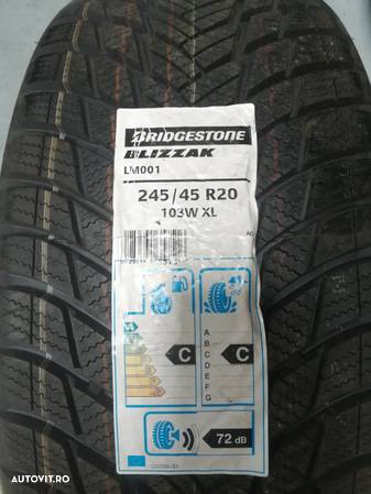 Anvelopa noua iarna 245/45 R20 BRIDGESTONE Blizzak LM001 103W XL - 1