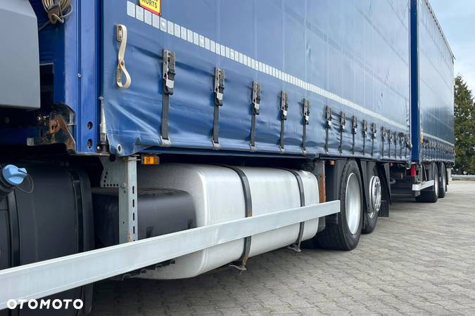 DAF XF 480 / ZESTAW TANDEM 120 M3 / PRZEJAZDOWY / 7,75 M + 7,75 M / SALON PL - 15