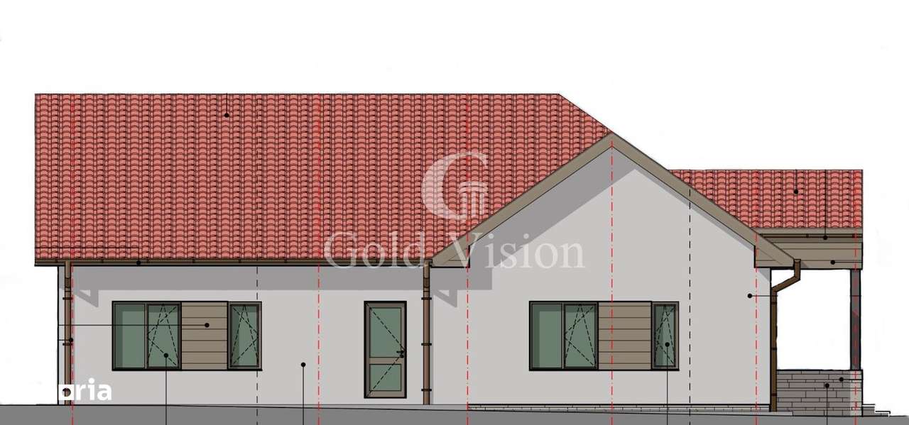 Casa la cheie,  153 mp, cu 533 mp teren,in Sangeorzul de Mures - Imagine principală: 2/6