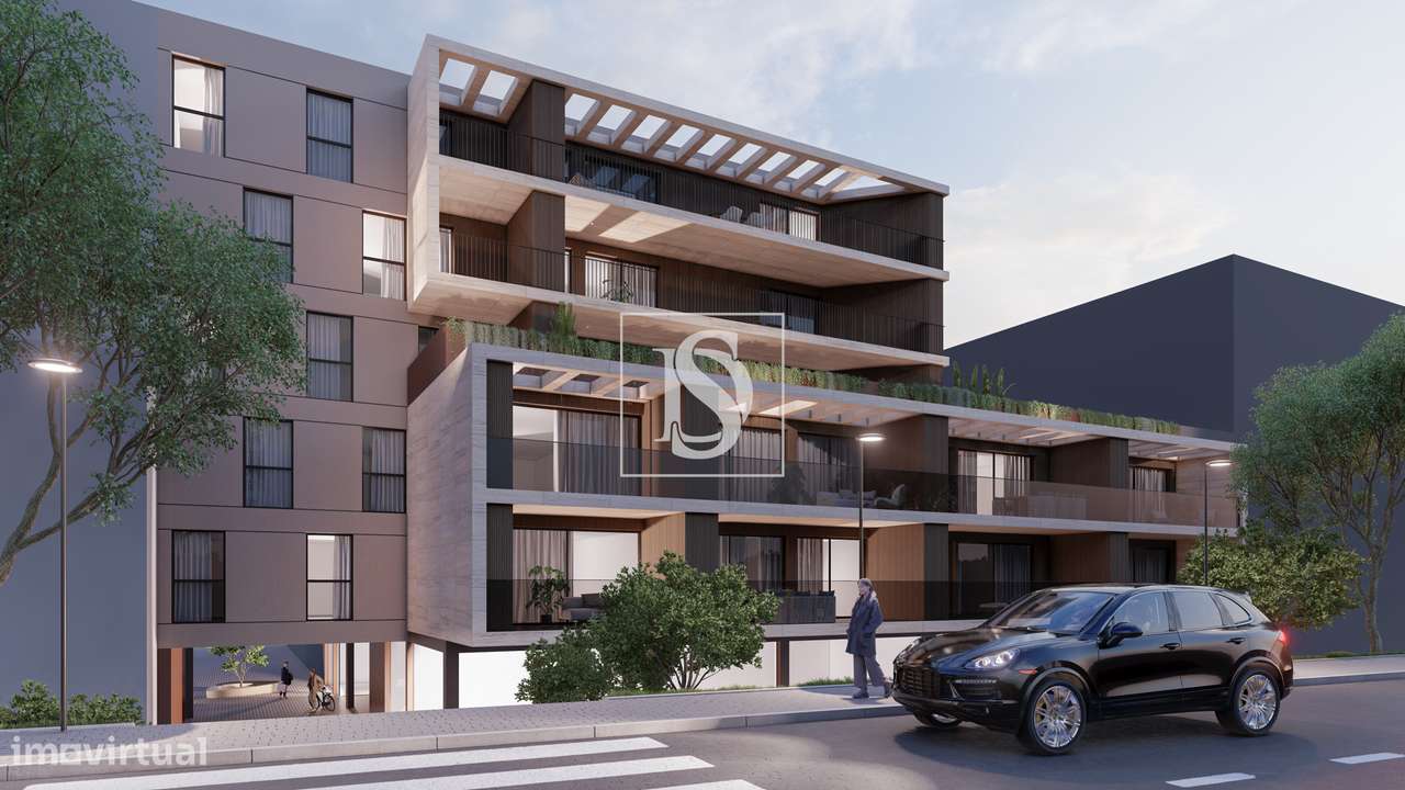 T3+1 Novo com 214 m², Varanda de 18 m² e Garagem para 3 Carros - Grande imagem: 5/9