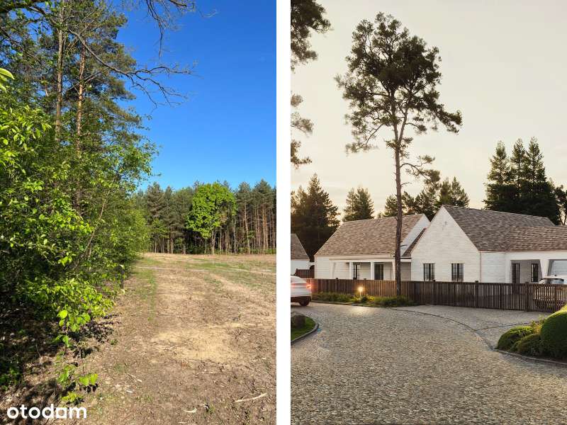 Działka budowlana w Skrzeszewie z pozwoleniem na budowę, uzbrojona-4