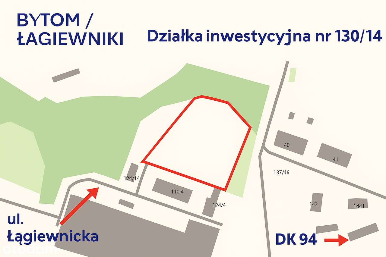 Działka inwestycyjna nr 130/14, Bytom Łagiewniki-10