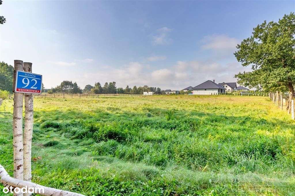 Działka w Sianowie z wydanymi warunkami zabudowy. - Pełny obrazek: 2/8