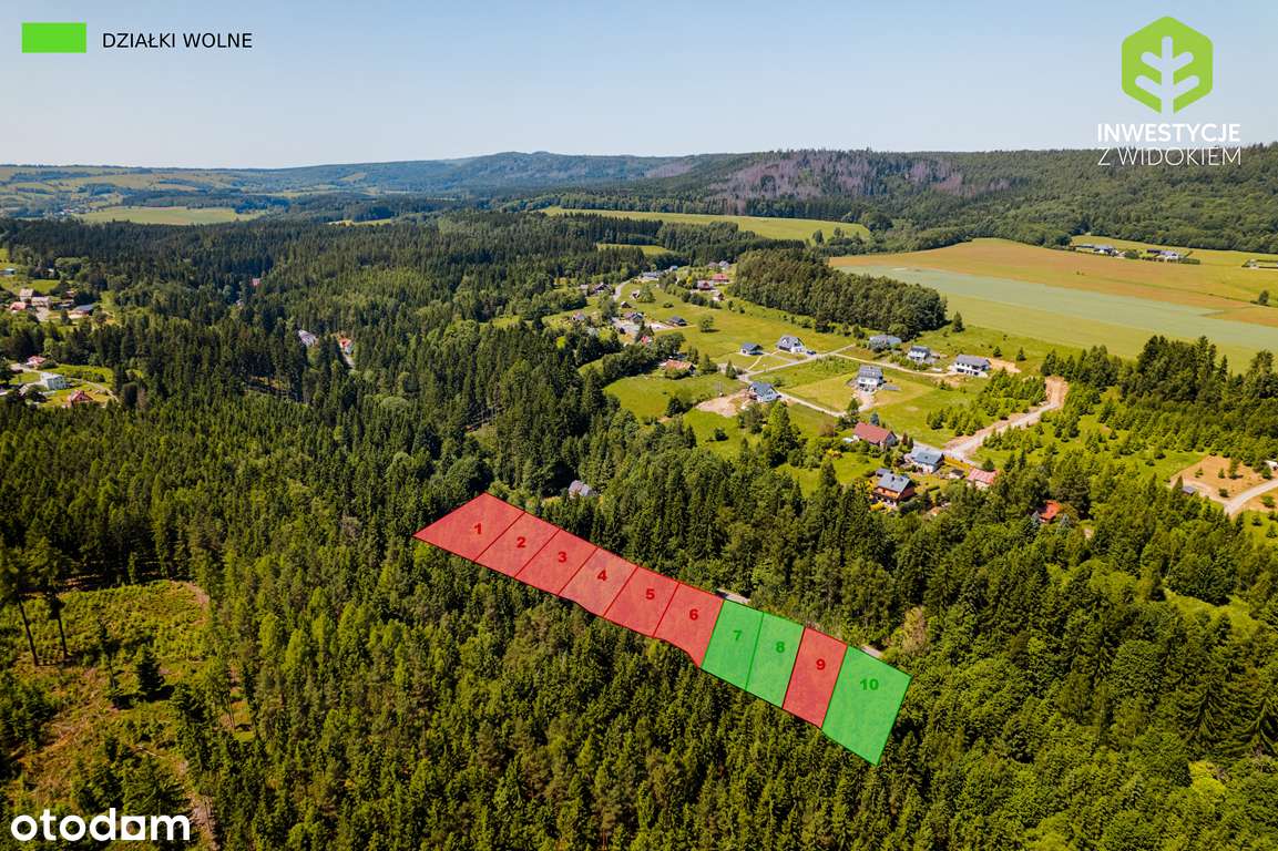 Wyjątkowa działka w Górach Stołowych przy potoku-3