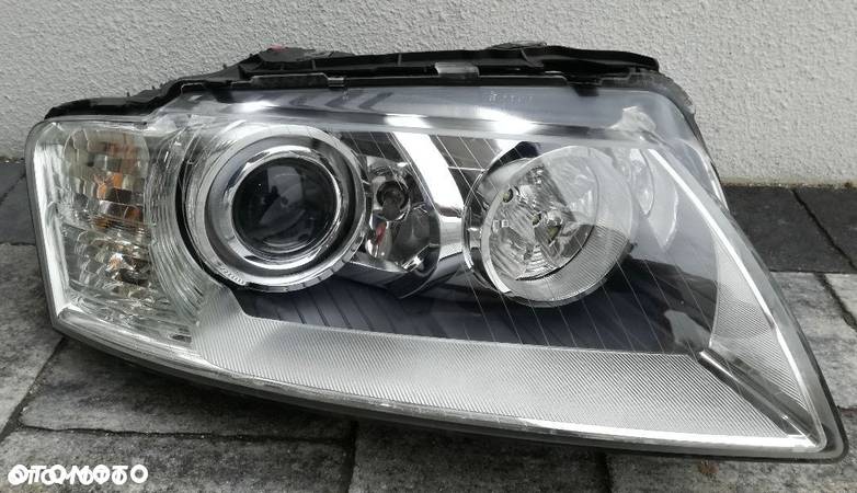 Bi-xenon Skrętny Prawy LED Audi A8 D3 Lift 2005- - 1