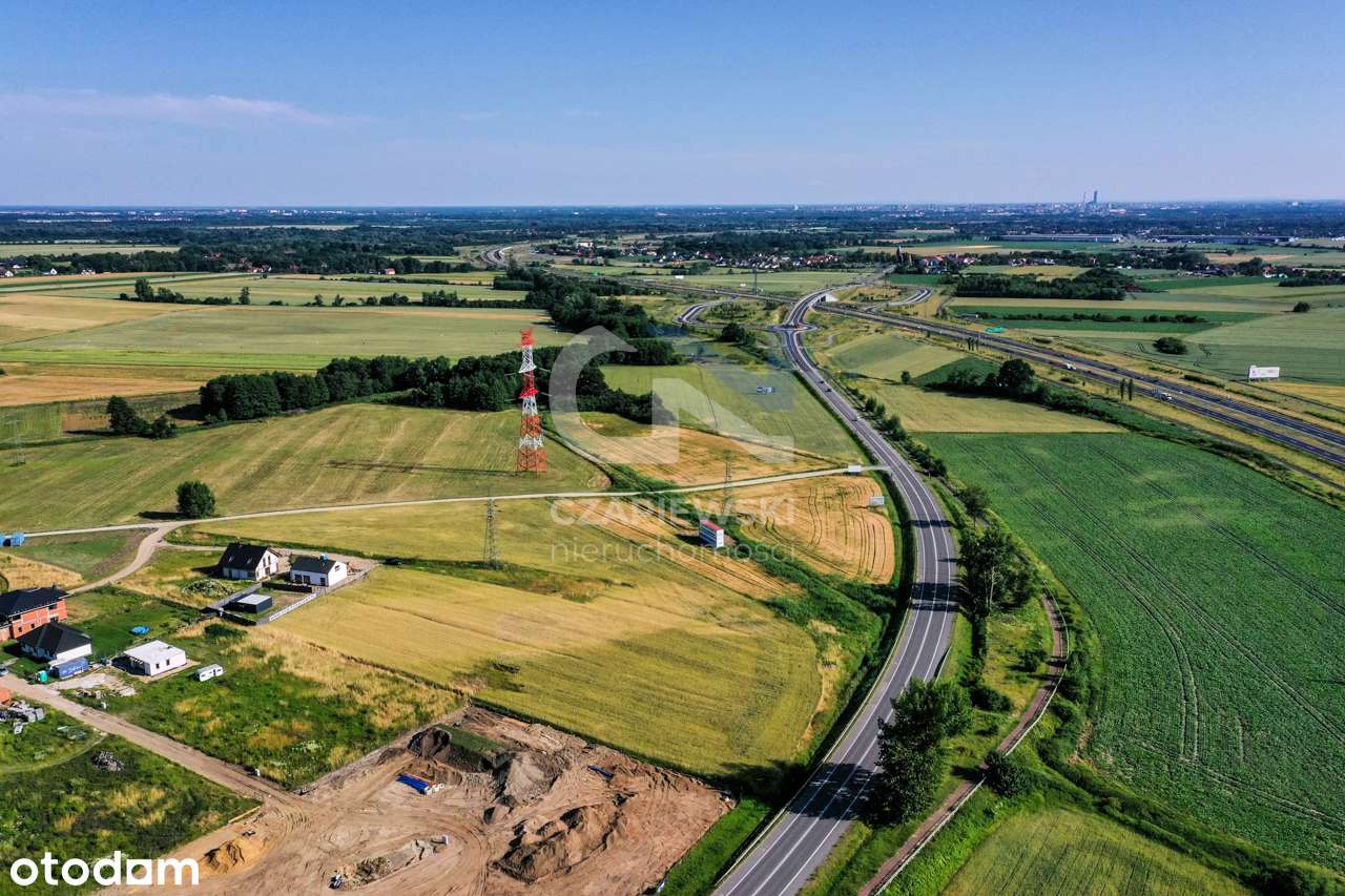 Ligota Piękna,obok DK5/blisko S5,mpzp-tereny zabudowy usługowej,media - Pełny obrazek: 5/7