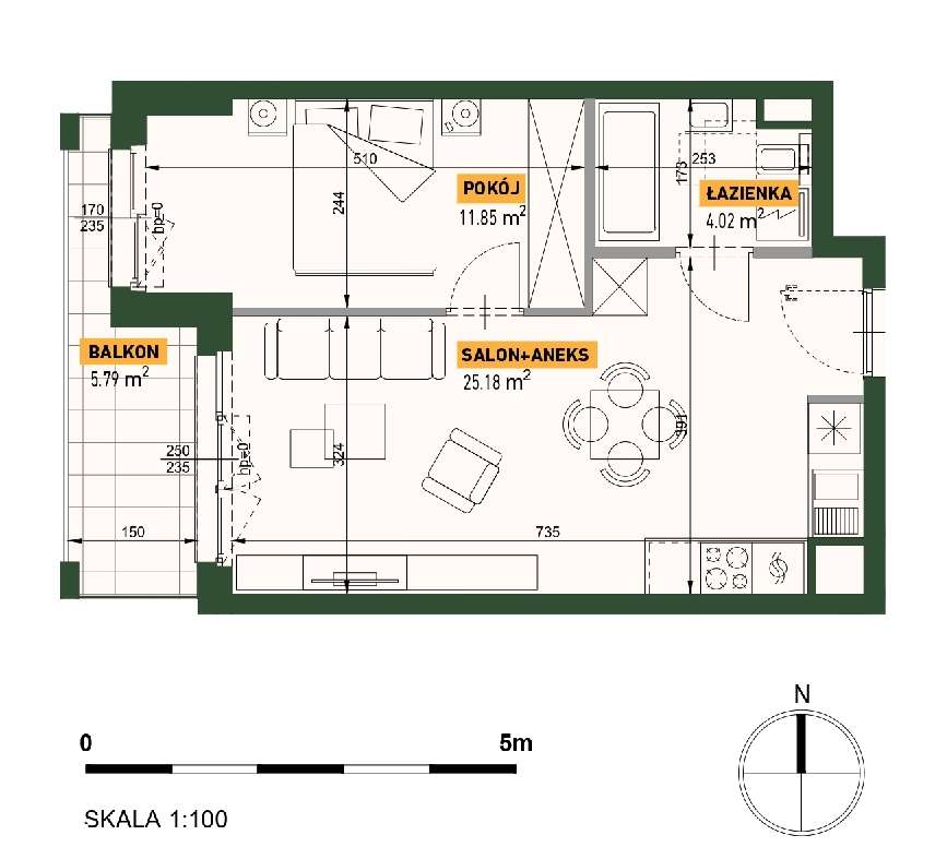 Wyszyńskiego Pstrowskiego | 2-pok. | 58/WP.A - Pełny obrazek: 2/16