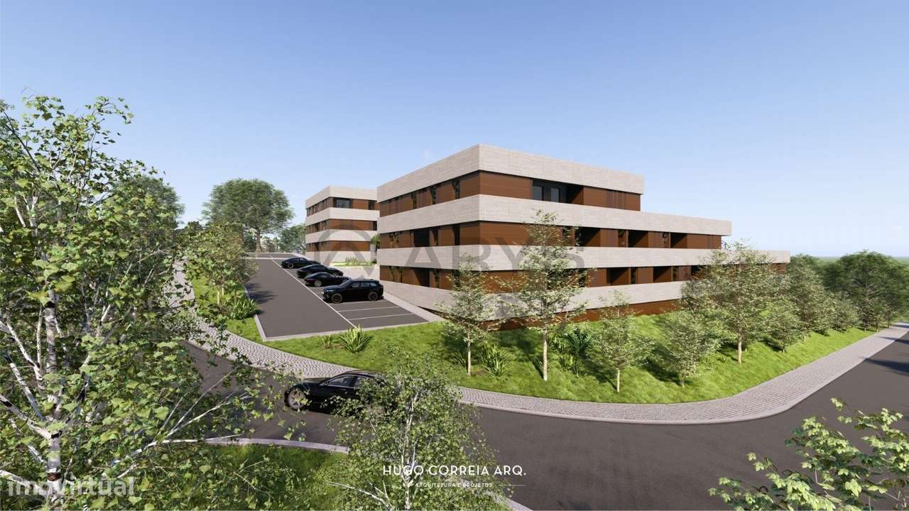 Apartamento T2 com Terraco de 85m2 em Famalicao-3