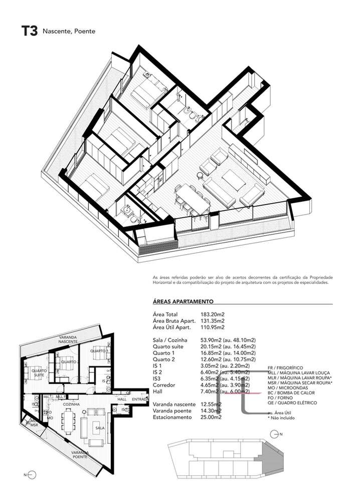 Apartamento T3 ultimo piso, Vista Panorâmica MAR, Arcozelo-6