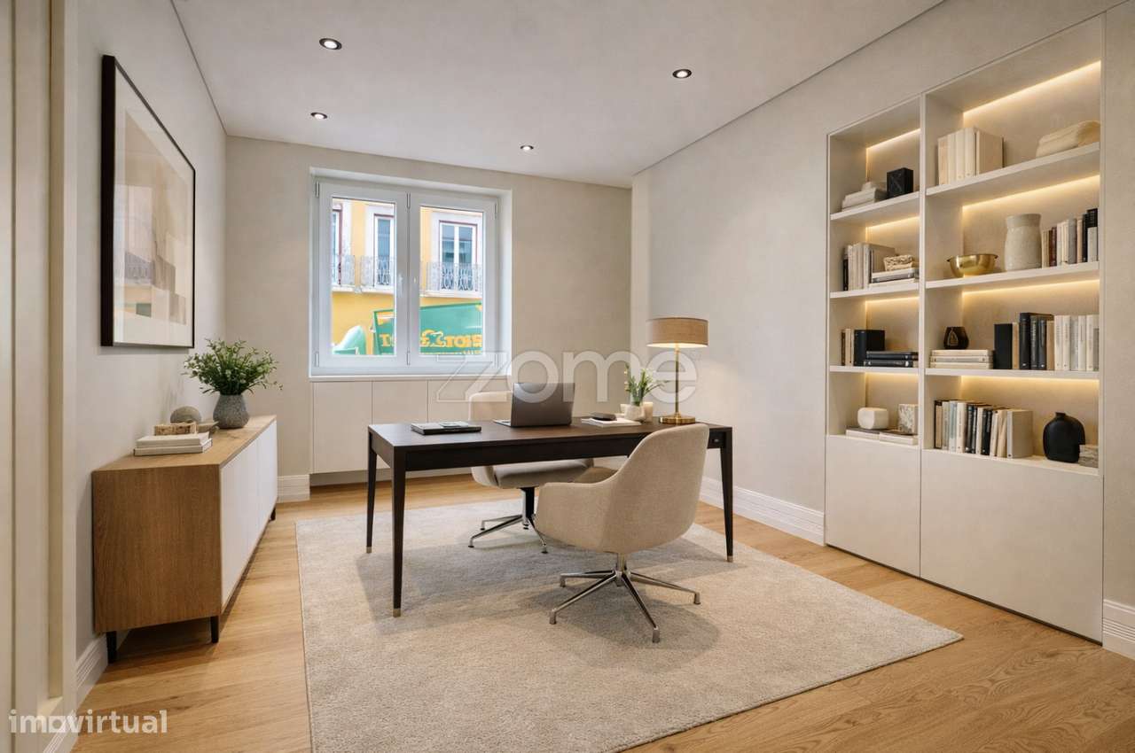 Arrendamento T3 Rés-do-Chão proximo a Avenida da Liberdade - Grande imagem: 5/29