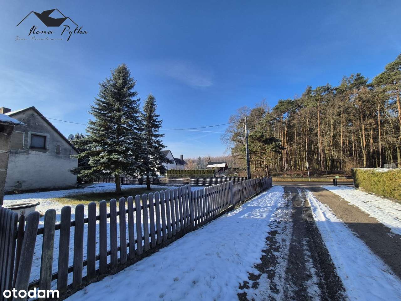 Dom pod lasem z zabudowaniami gospodarczymi 16km od Opola-12