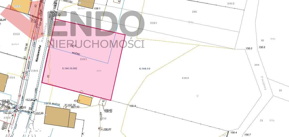 Działka bud./m.Ręków/1479 mkw/woda/droga asfaltowa-2