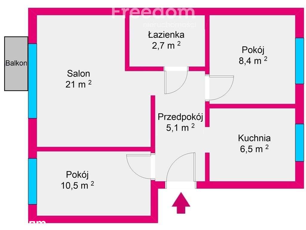Mieszkanie 3-pok. w atrakcyjnej cenie - Pełny obrazek: 4/14