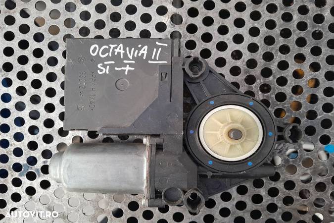 Motoras macara geam fata stanga 1K0959793J Skoda Octavia 2  [din 2004 - 4