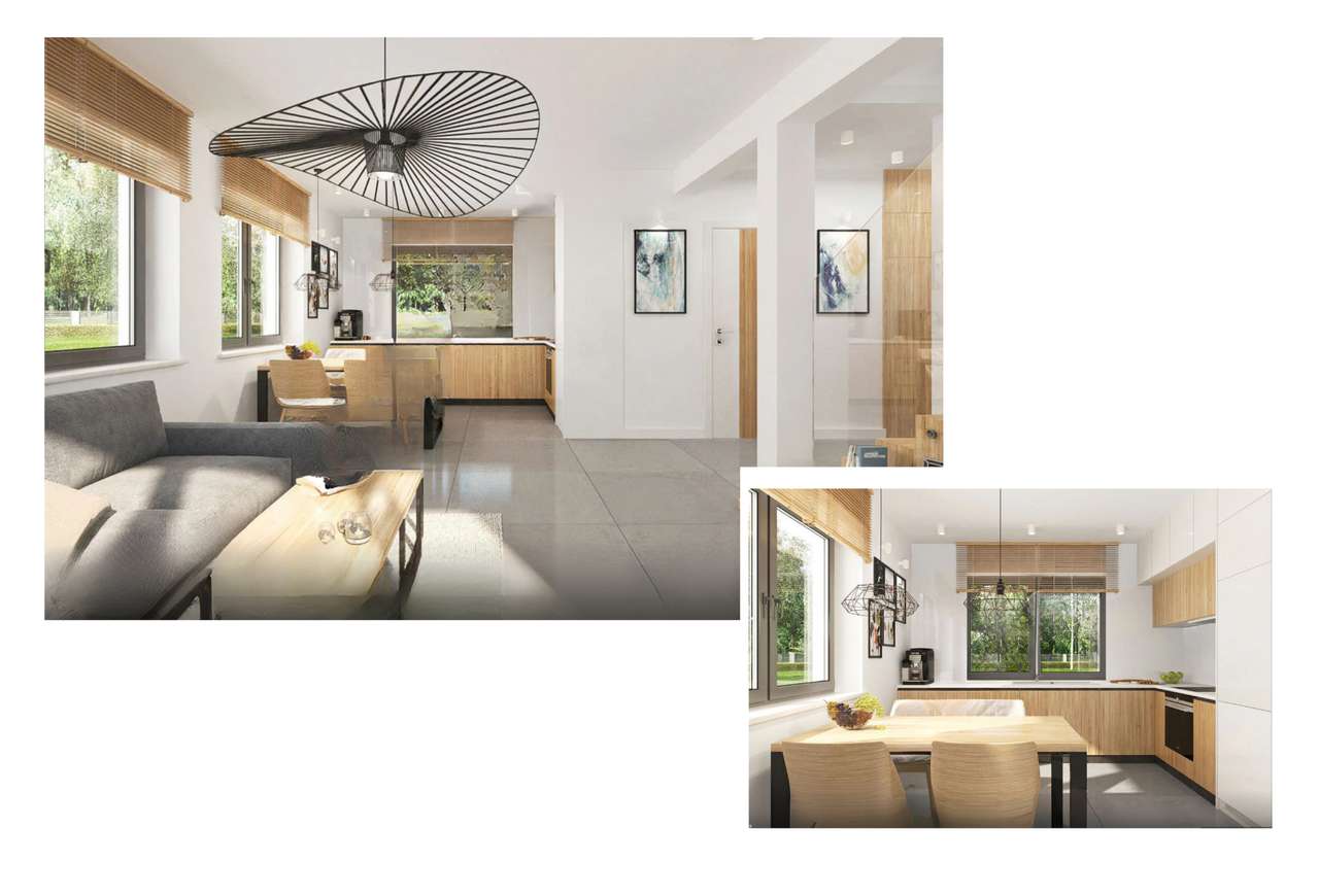 Nowy wolnostojący dom z dużą działką pod Zambrowem - Pełny obrazek: 4/9