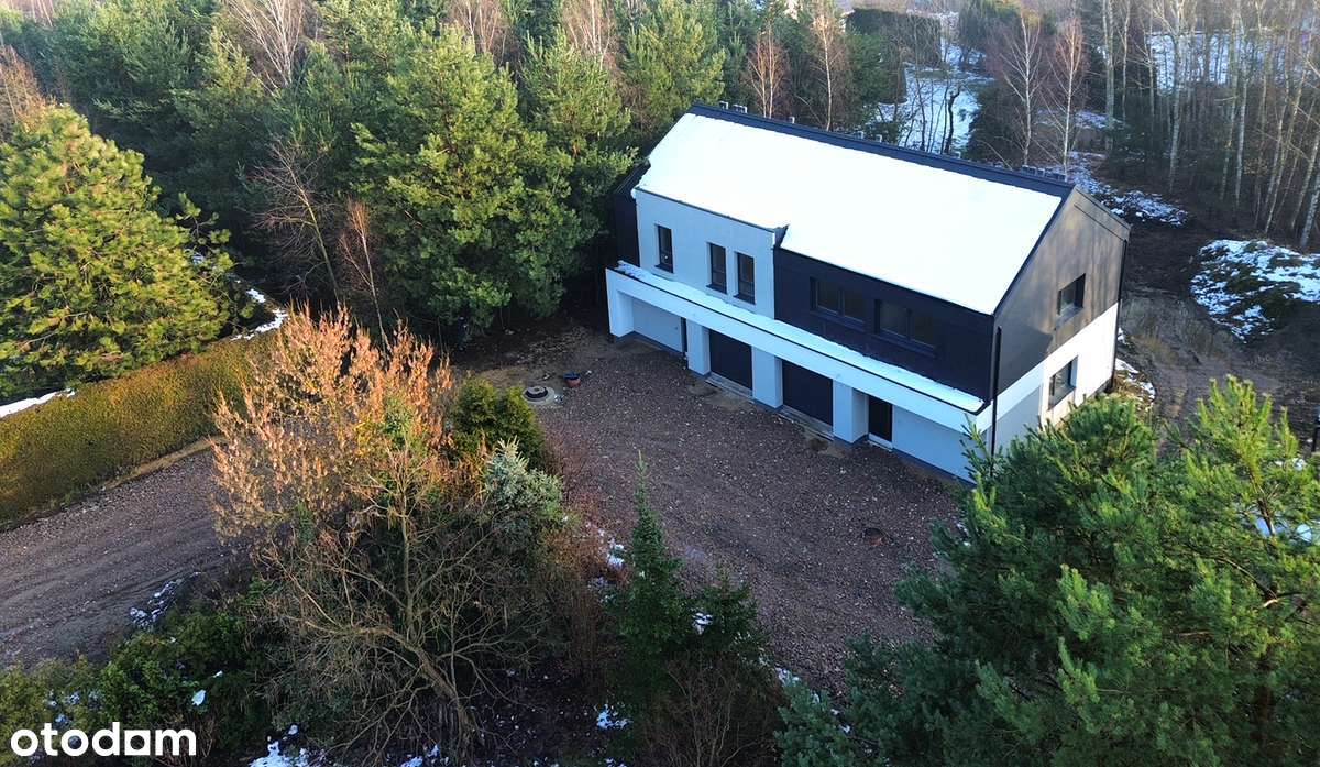 Kliny - dwa budynki dwulokalowe z własnym lasem - Pełny obrazek: 1/15