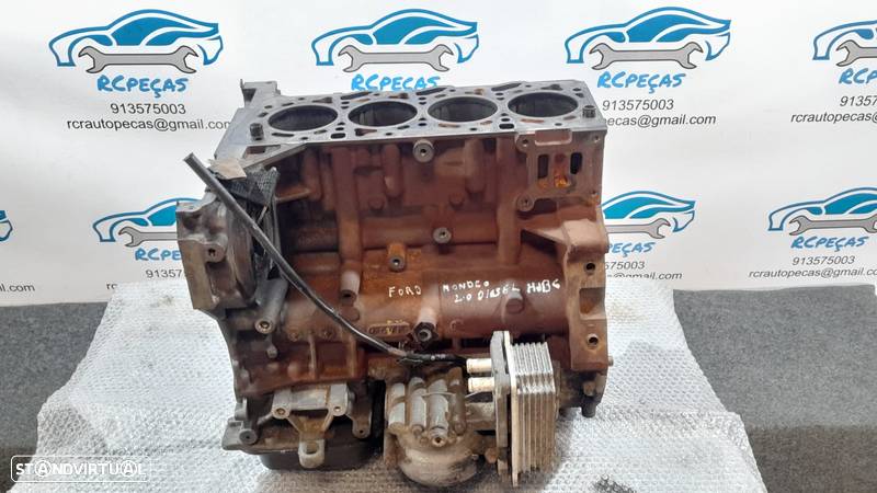 BLOCO ARMADO MOTOR HJBC FORD MONDEO III 3 MK3 2.0 TDCi 16V 115CV HJBC FOCUS CMAX JAGUAR - 1