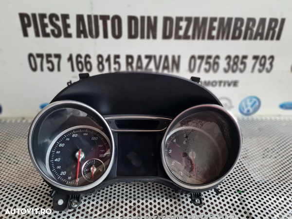 Ceasuri Bord Mercedes Gla X156 Cod A1569004904 Volan Stanga Europa - Dezmembrari Arad - 2