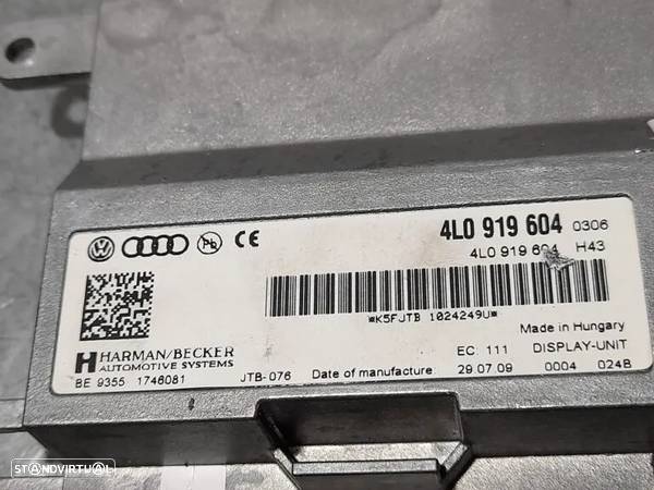 Display de informações AUDI A6 C6 (4F2) 2.7 TDI - 2