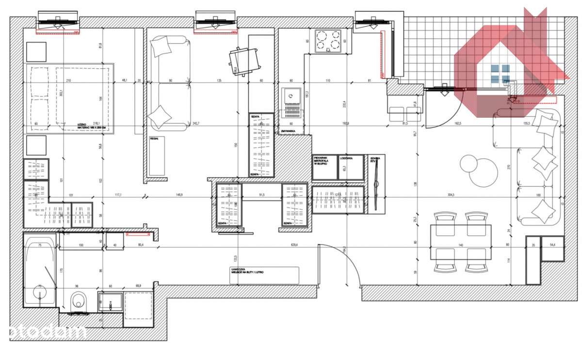 Nowoczesny apartament w Holm House- blisko parki-3