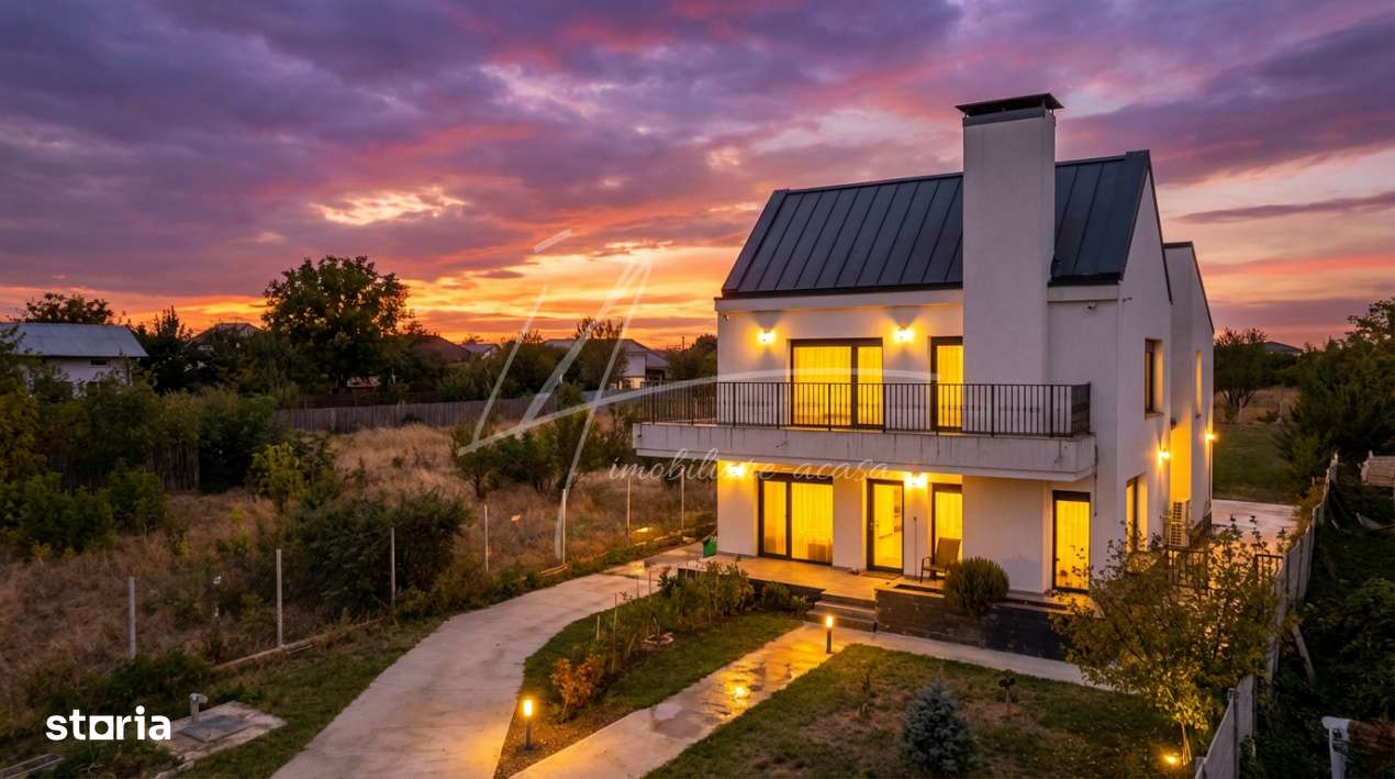Vila eleganta-smart, arhitectura rafinata, in Cernica-16
