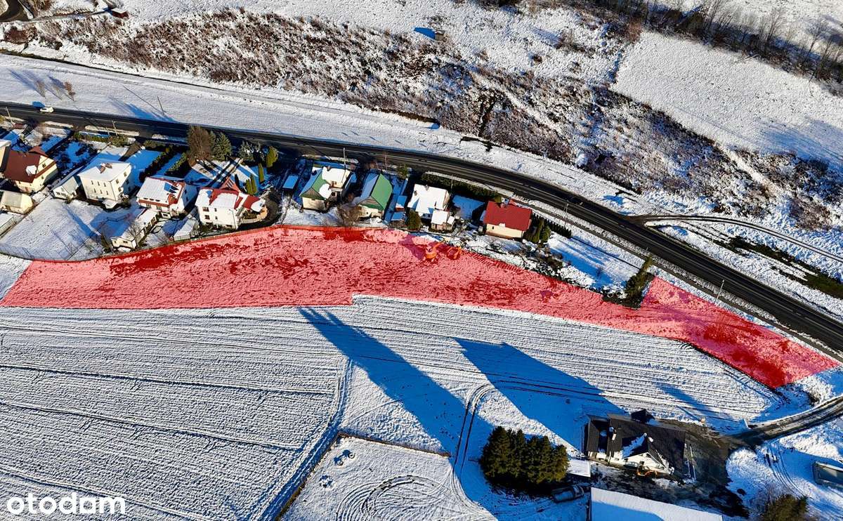 Działka inwestycyjna- Mszana Dolna - Pełny obrazek: 2/9