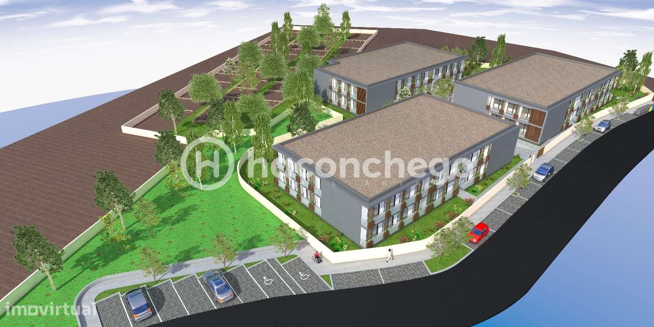 Apartamento T1 + 1 com lugar de garagem Galegos Santa Maria Barcelos - Grande imagem: 2/10