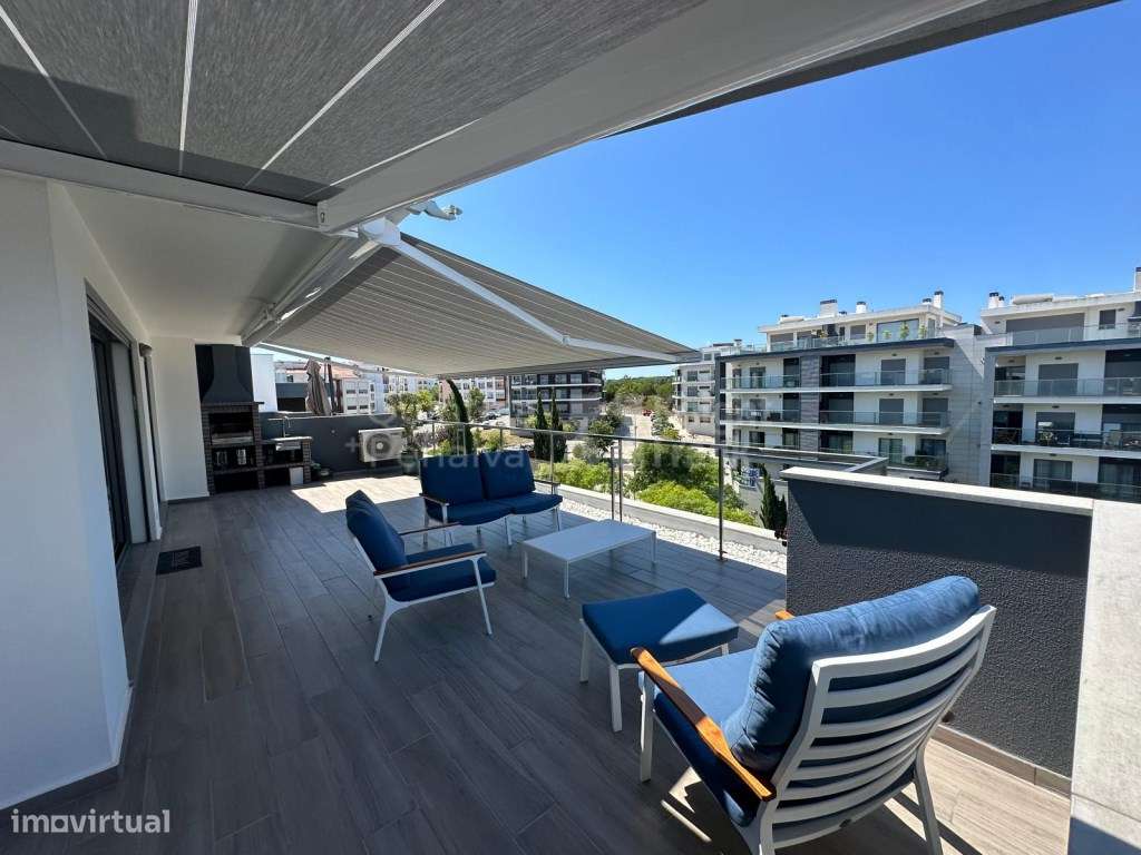 Penthouse Duplex T3+1, na Charneca da Caparica. - Grande imagem: 3/38