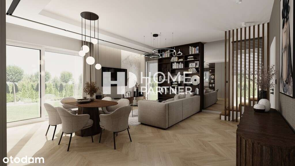 5 pokoi działka 500m2, air cond., gm. Michałowice-6